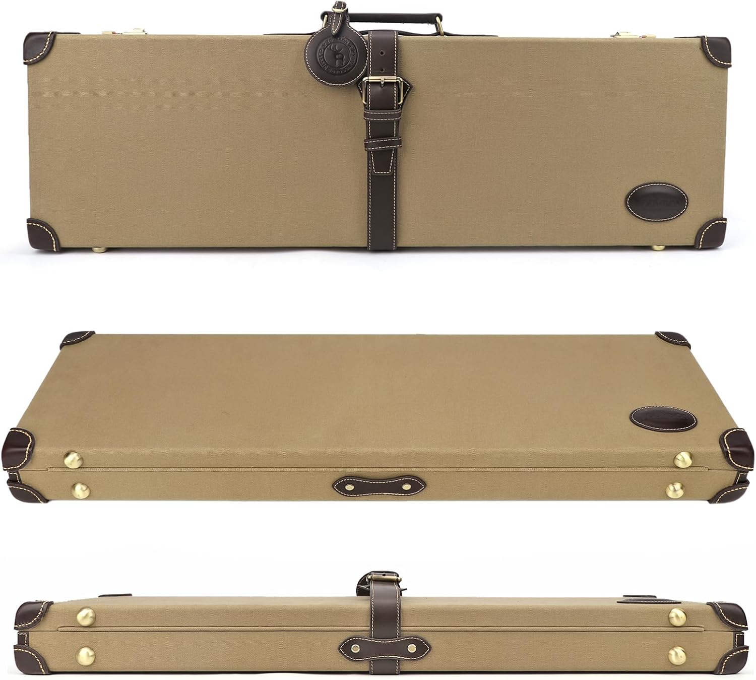 TOURBON Hunting Universal 32 inch Hard Gun Case Shotgun Carrying Storage Cases With Combination Lock