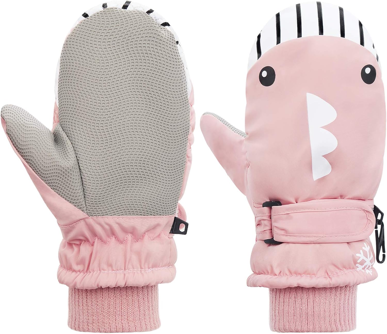 American Trends Toddler Mittens Winter Snow Glove Waterproof Mitten Warm Fleece Kid Ski Gloves for Boys Girls
