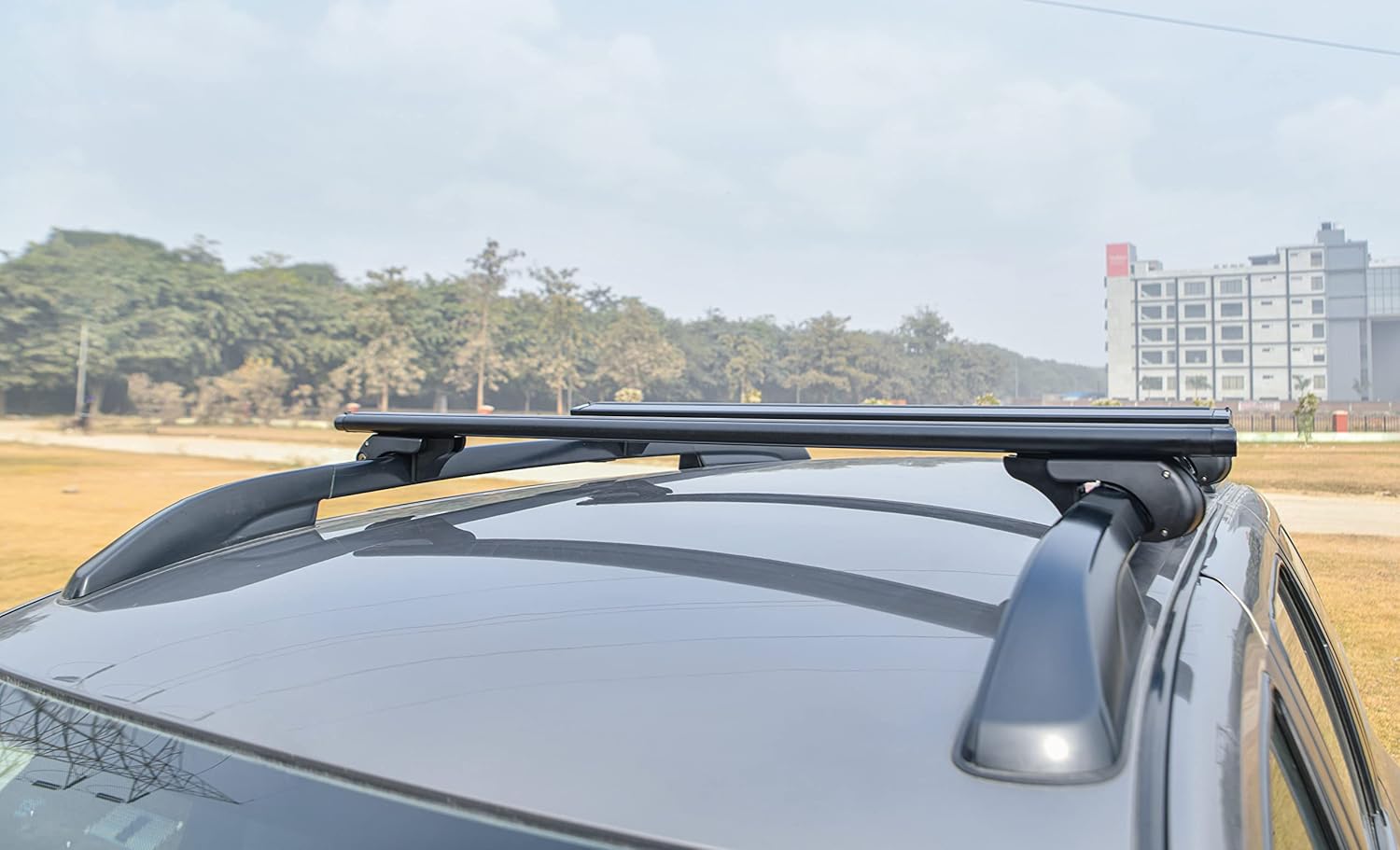 Amazon.com: Bikegear Aerodynamic Aluminum Crossbars Roof Racks ...