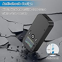 Vista 4 de Escáner de código de barras Bluetooth portátil 1D USB Lector de códigos de barras 3 en 1 Bluetooth y USB con cable y lector de código de barras