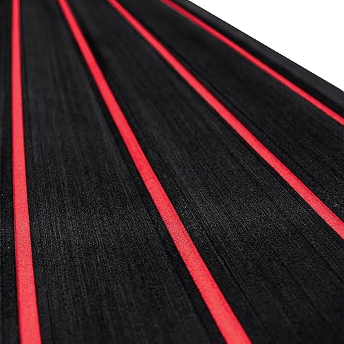 HZshark Suelo de lancha de espuma EVA para lancha, autoadhesivo de 0.236 in, antideslizante, suelo marino, teca, cubierta de espuma suave para