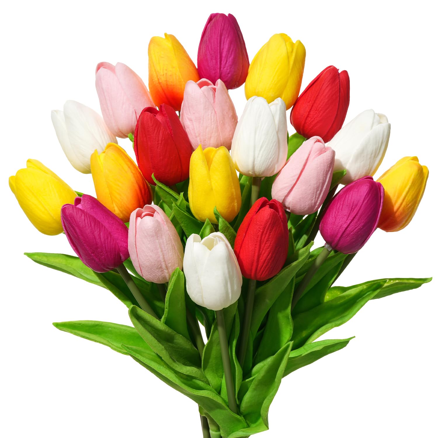 BLISOUL Real Touch Artificial Tulips