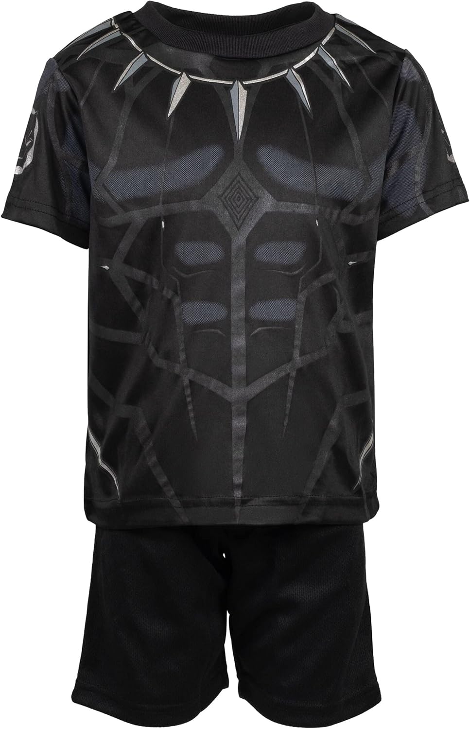 Marvel Avengers Captain America Iron Man Venom Hulk Cosplay Athletic T-Shirt and Shorts Outfit Set Toddler to Little Kid - Image 6