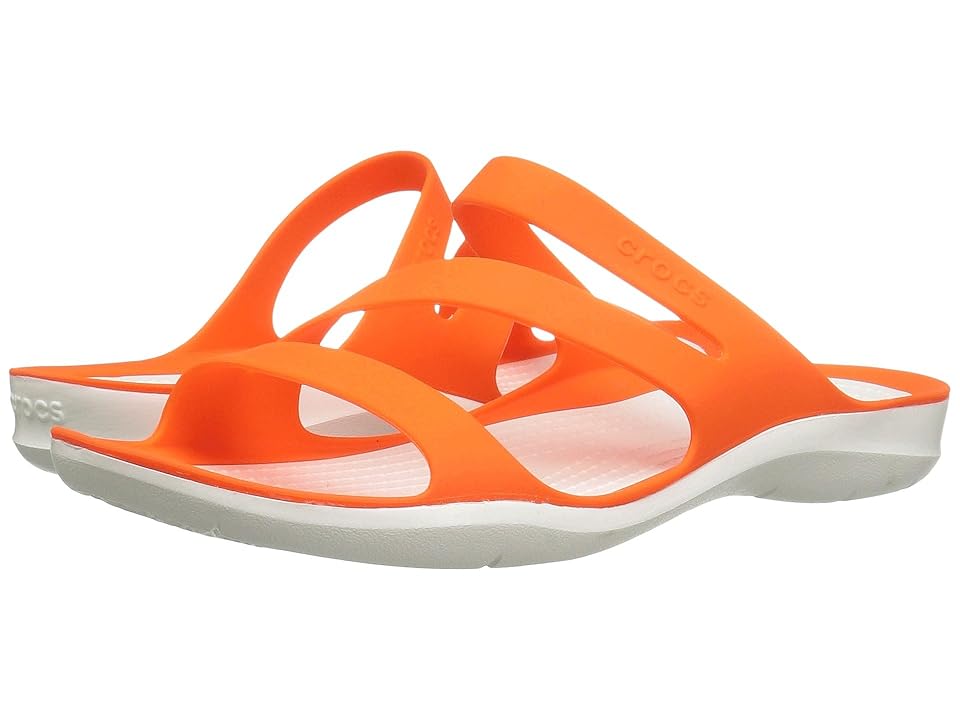 

Crocs Swiftwater Sandal (Active Orange) Women's Sandals