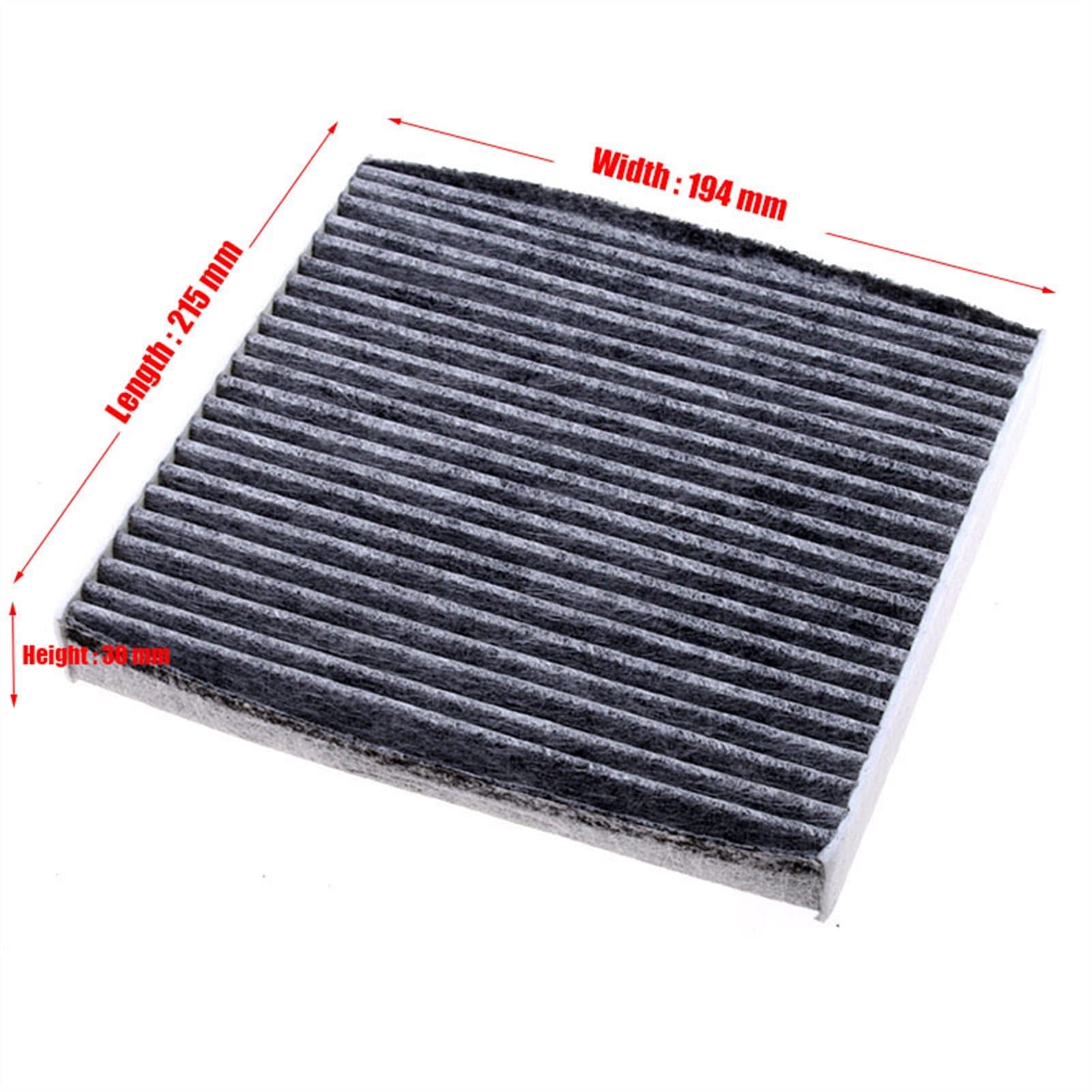 Zestaw 2 szt. Filtr powietrza do klimatyzacji, dla Toyota, PRADO 2700 4000 2.7 3.5 4.0 akcesoria samochodowe 17801-50040 30040 87139-50060 Filtr powietrza kabinowy samochodu