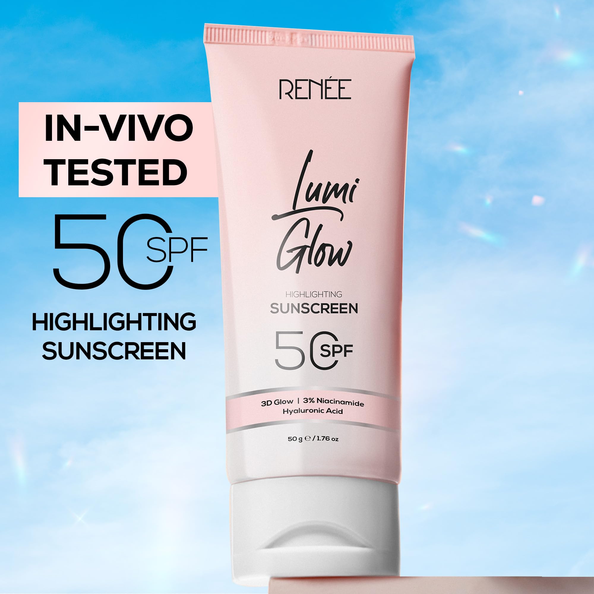 RENEE Lumi Glow Sunscreen - SPF 50 Radiance -7 RENEE Lumi Glow Sunscreen - SPF 50 Radiance -7