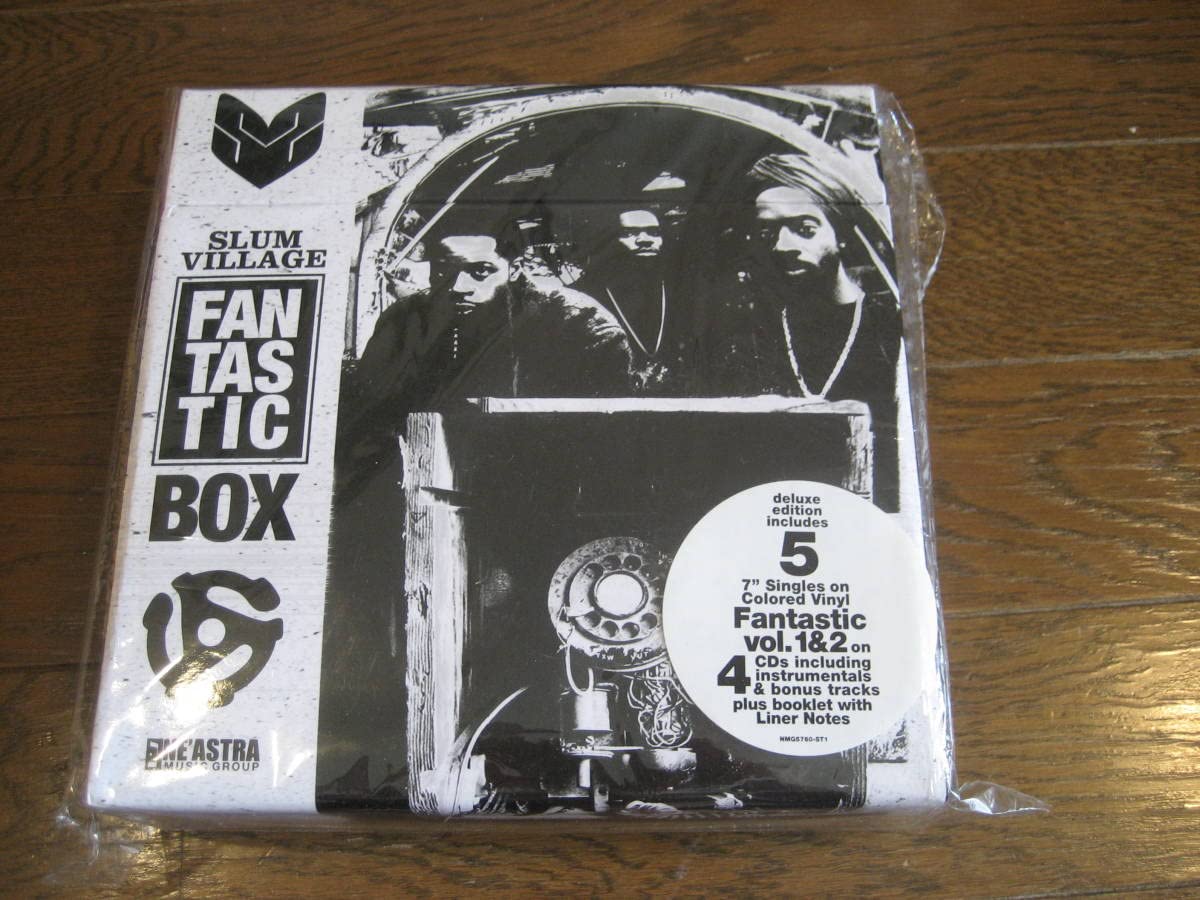 Slum Village Fantastic Box 45s J dilla