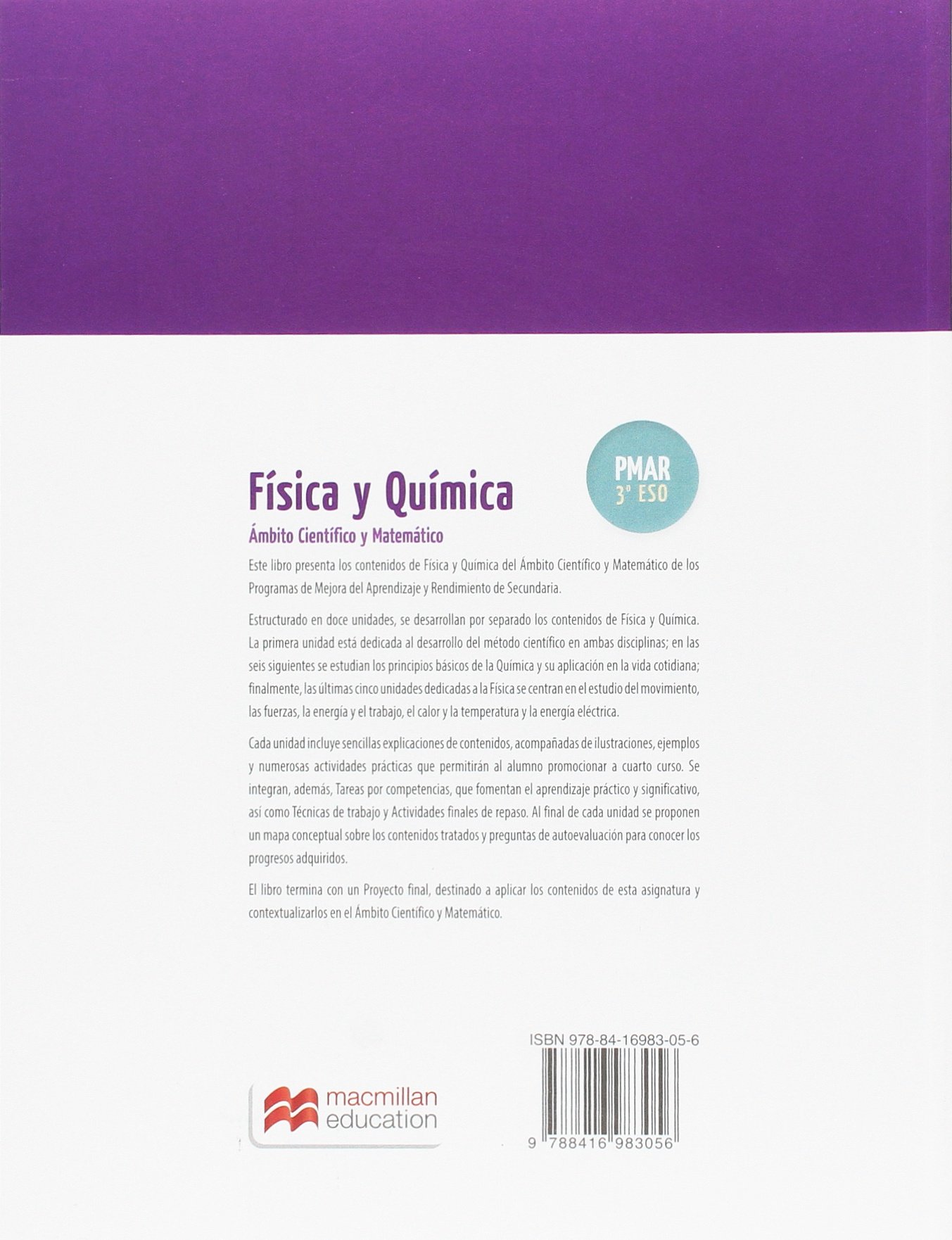 PMAR II Fí­sica y Química 3º ESO