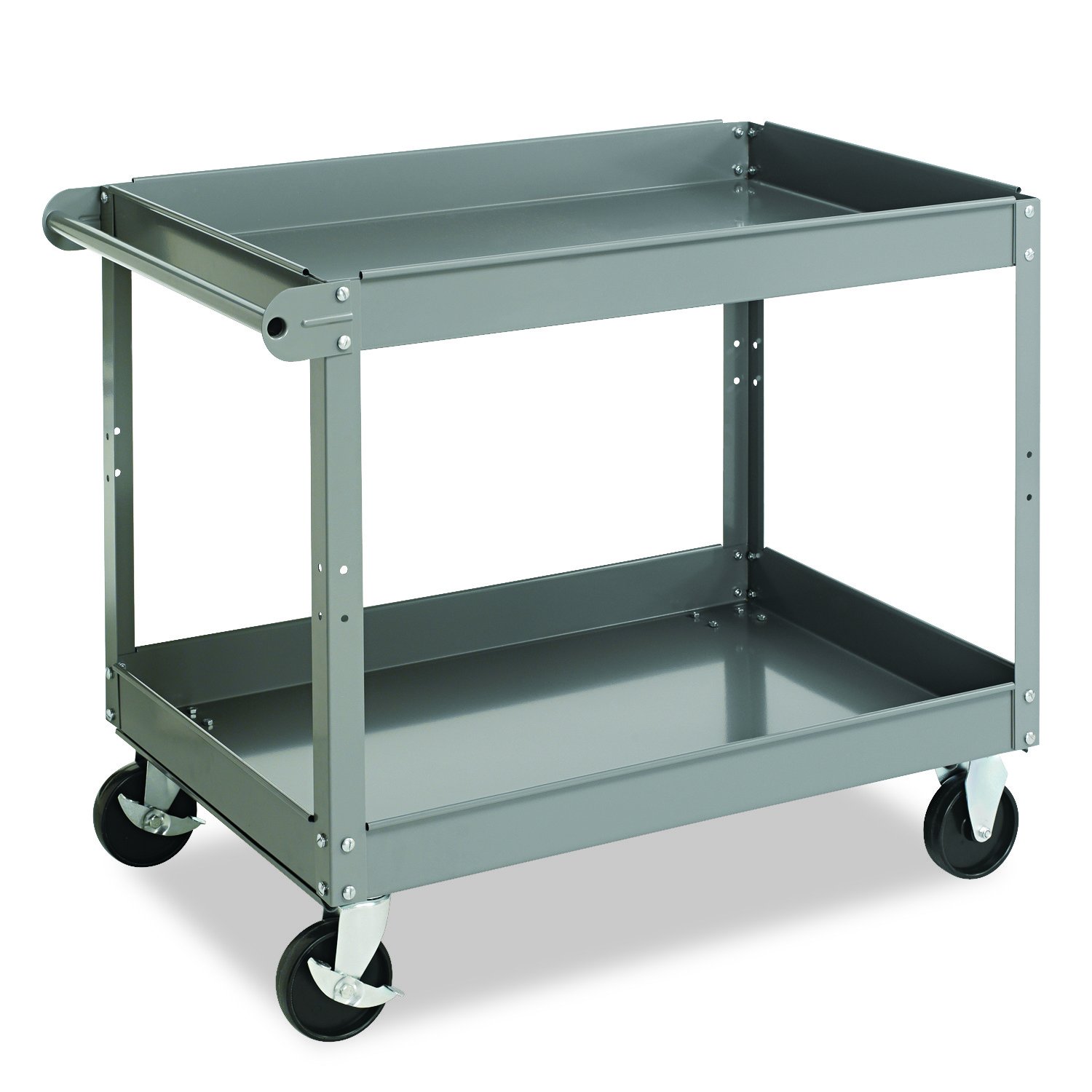Tennsco SC-2436 Service Cart, 24 Width, 32 Height, 36 Depth, 2 Shelves