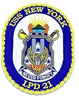 Vista 1 de Parche USS New York LPD-21 - Coser