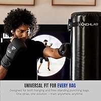 Vista 2 de Heavy Bag Phone Holder Strap – Punch Tracking Accessory for Boxing & Fitness, Fits Hanging & Standing Bags, Tracks Punch Power, Count & Progress