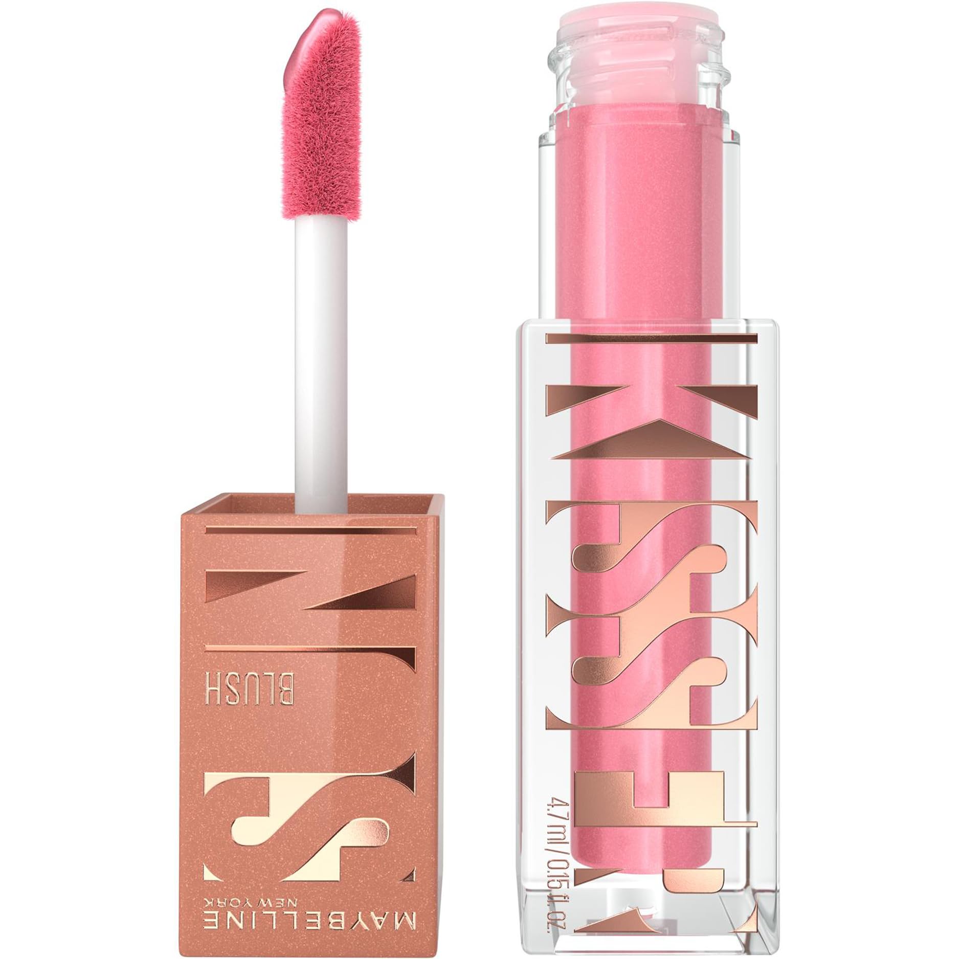 Maybelline New York, Colorete Bronceador Sunkisser, Color y Glow, Fórmula modulable, Tono 05 Blazing Blush