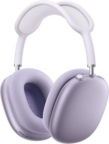 Apple AirPods Max Wireless Over-Ear Headphones, Pro-Level Active Noise Cancellation, Transparency Mode, Personalised Spatial Audio, USB-C Charging, Bluetooth Headphones for iPhone, Purple - 2