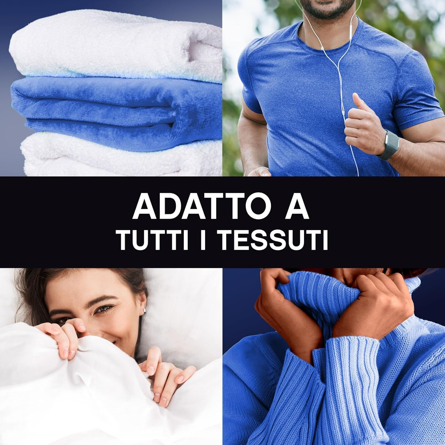 Italian Gourmet Bundle Wäscheparfüm Non-Stop Frische 6x 195g + Italian Gourmet Polpa Gratis – Duftperlen für Wäsche, XL Pack, Profumo per il Bucato laut Verpackung, Vorrat 1,17kg