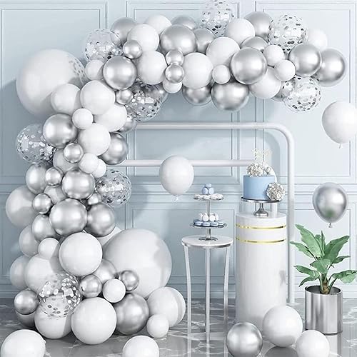 Miniatura 7 de Kit de arco de guirnalda de globos dorados y negros, 118 globos metálicos dorados y negros con diferentes tamaños para graduación, cumpleaños, Negro