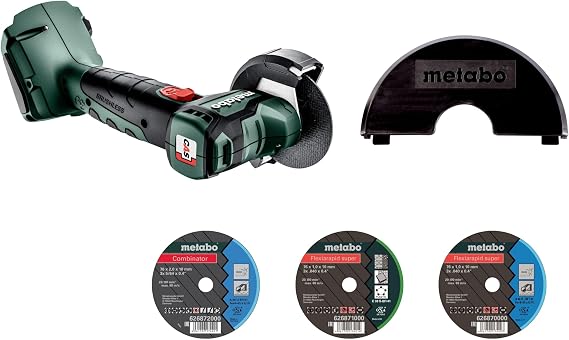 Metabo CC 18 LTX BL 600349850 – Amoladora Angular 18 V, 76 mm – Sólo 119,32 €