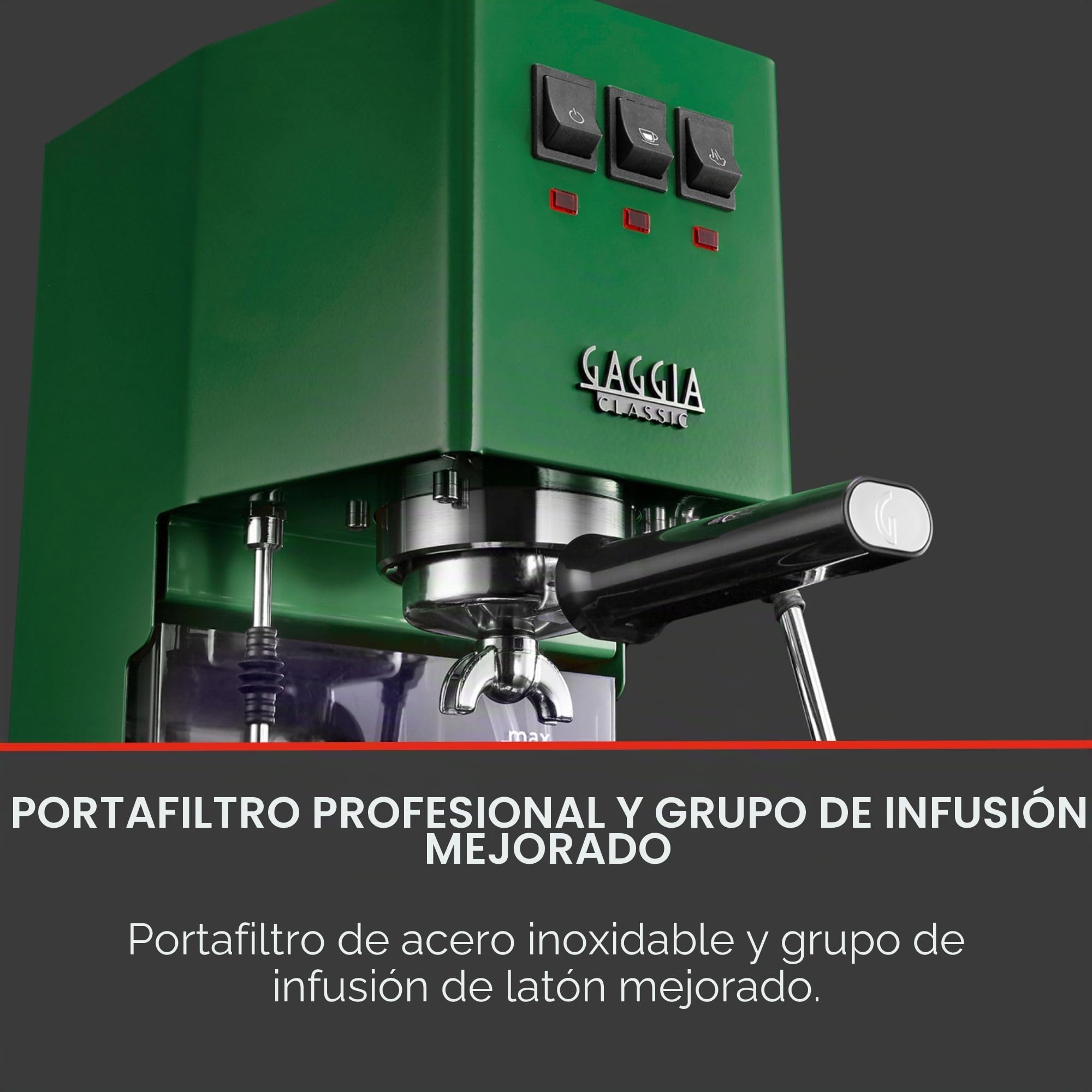 Gaggia Caffettiera espresso Gaggia Classic Evo Pro SB Green
