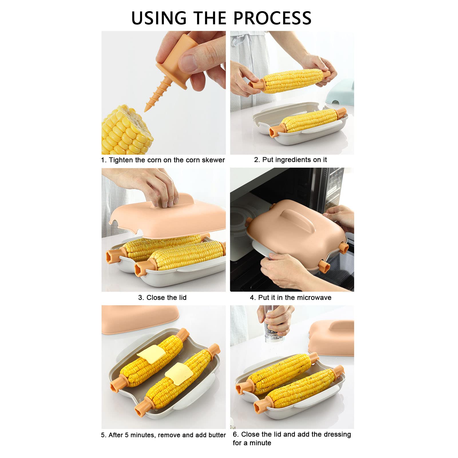 Corn On The Cob Microwave Microwave Corn Cooker, Microwave Corn Steamer ...
