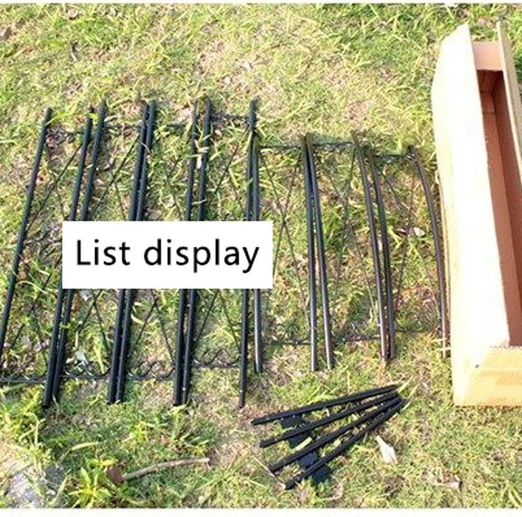 Garden Arbor Wedding Arches for Ceremony Garden Arch Arbor Arbour Trellis Steel Archway for Climbing Plants Outdoor Garden Lawn Backyard Patio 115x12x240cm Black