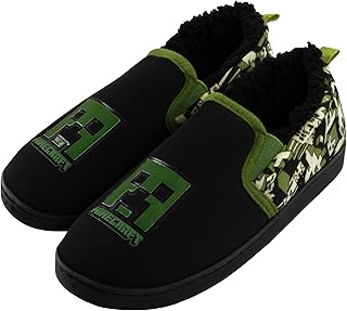 MinecraftTofflor För Pojkar, Creeper Tofflor, Gamer Innetofflor - Amazon Deal & Rabatt