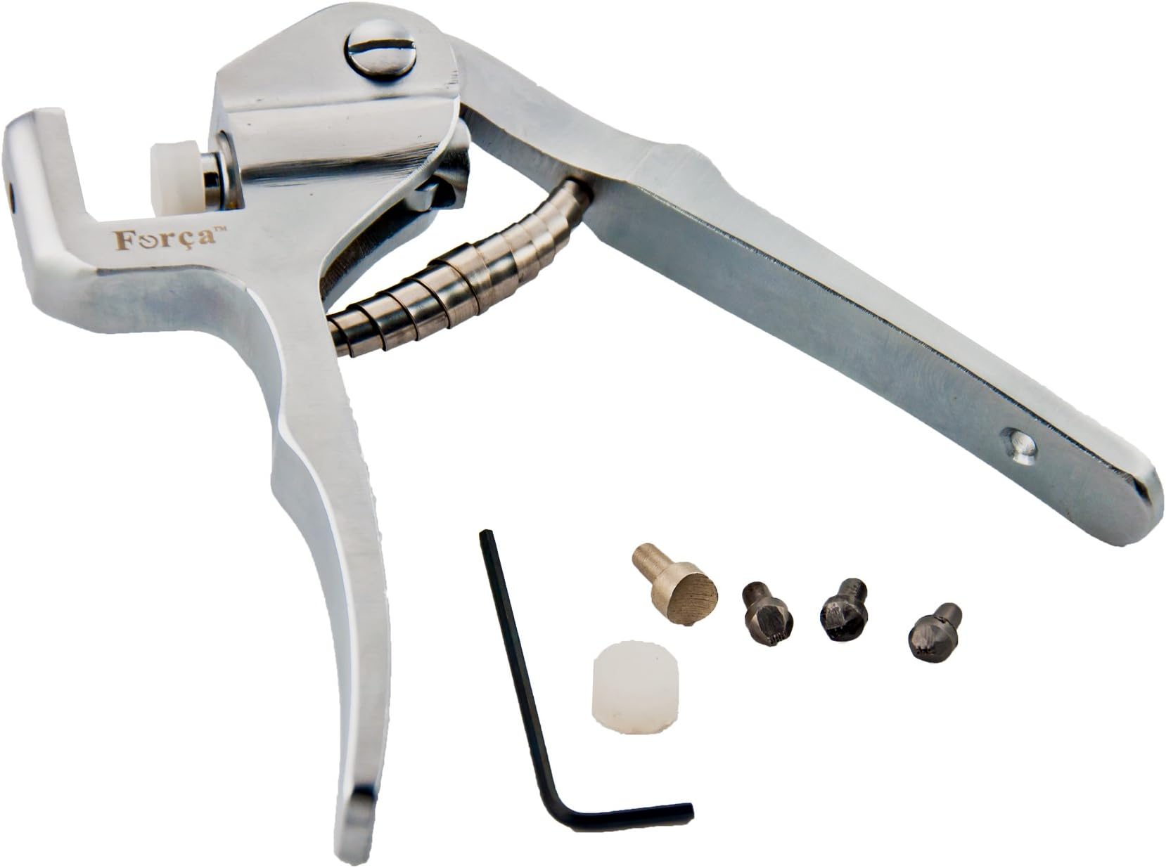 ForcaRTGS-474 Jewelry Hallmark Karat Marking Pliers with 925, 935, 999 Stamps