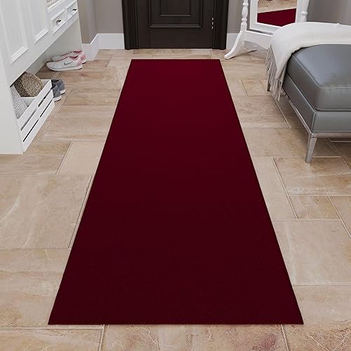 Miniatura 93 de Sweet Home Stores Alfombra lavable antideslizante con parte trasera de goma para cocina, pasillos, baño, entrada, dormitorio, 2 pies 3 pulgadas x 3