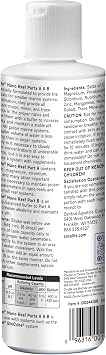 Coralife Saltwater Fish Tank Aquarium Nano Reef Part A and B, 8 oz