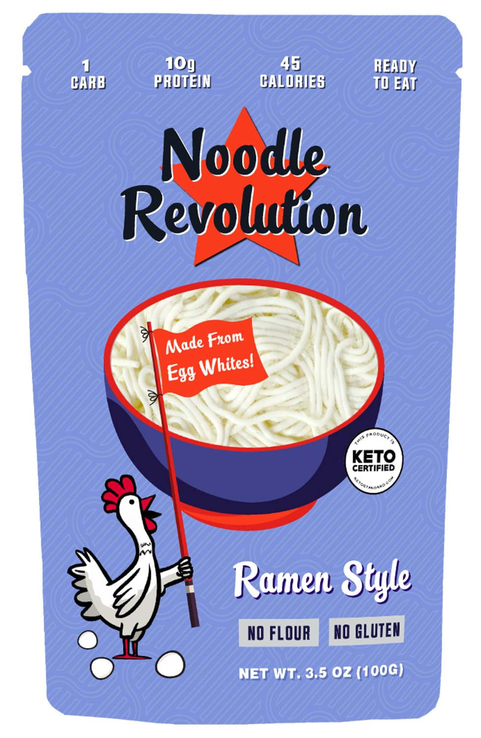 Noodle Revolution Keto Noodles (Just 1G Carbs), Made