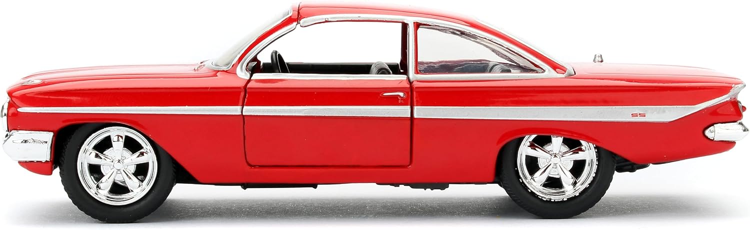 Jada Fast & Furious 1:32 Dom's 1961 Chevrolet Impala Die-Cast Car, Toys for Kids and Adults