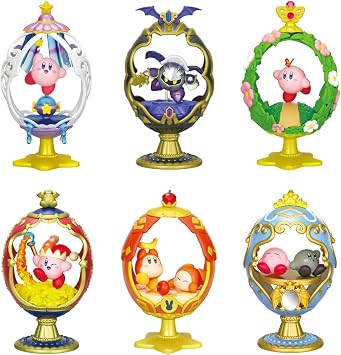 Re-Ment-Petit Sample-Kirby Ovaltique Collection Trading Figures-Blind Box-1 of 6