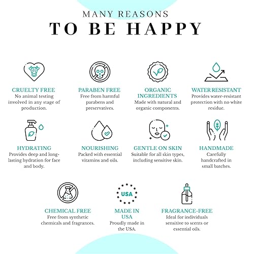 Miniatura 6 de Vanman's - Protector solar de zinc y sarga (paquete de 3) - Protector solar de sarga de ternera 20 SPF resistente al agua con aceite de oliva, cera