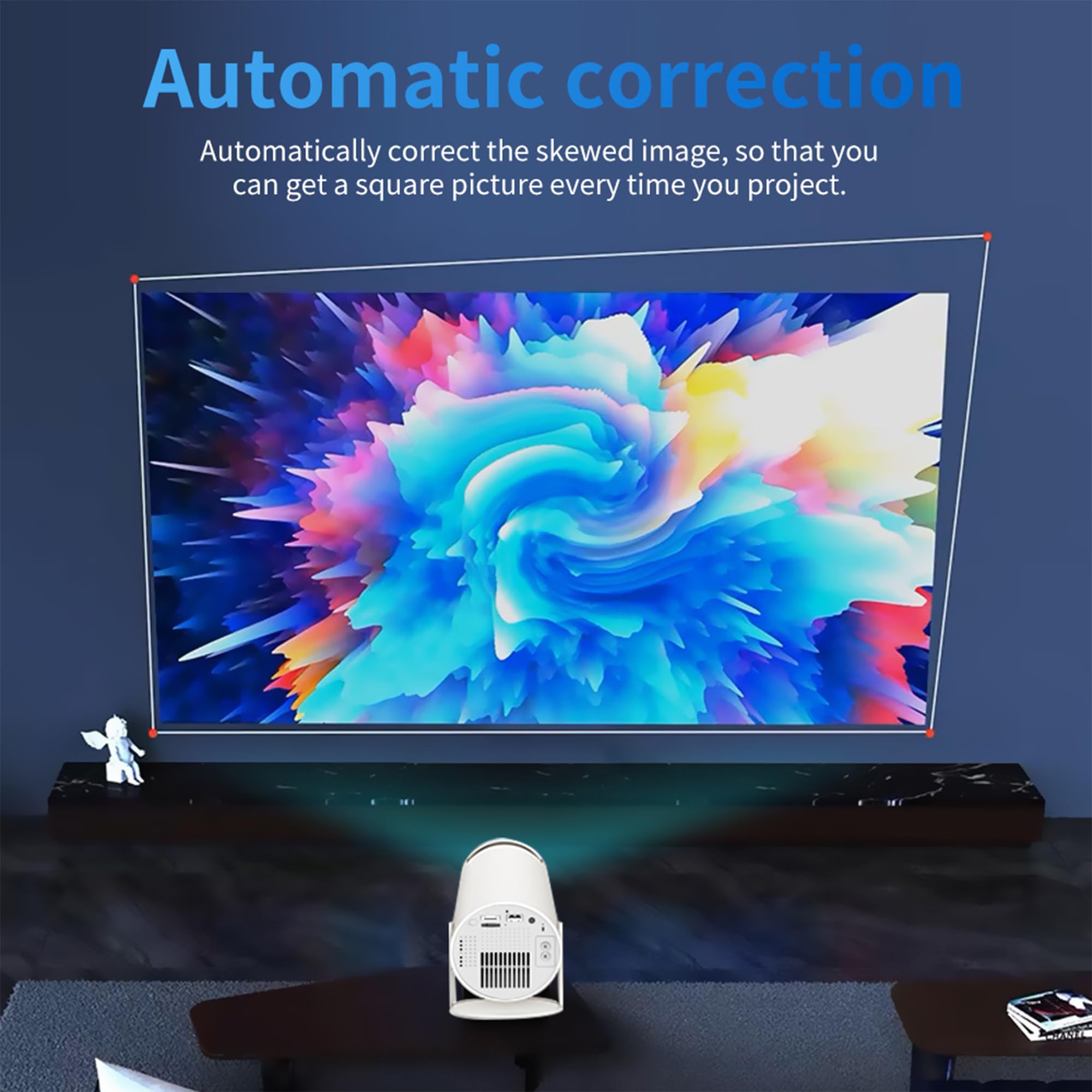 Mini Projecteur Portable avec console de jeu 2 en 1Android 110 BT 54 2G16G pour Jeux TV Films Support 1080p VIDEOPROJECTEUR - TV Son Photo Mini Projecteur Portable avec console de jeu 2 en 1Android 110 BT 54 2G16G pour Jeux TV Films Support 1080p VIDEOPROJECTEUR - TV Son Photo