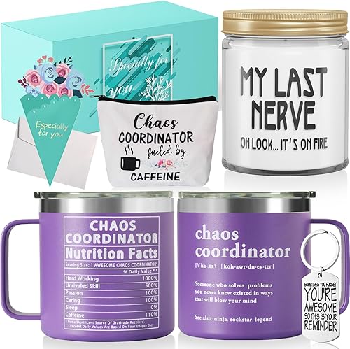 Miniatura 1 de Regalos de agradecimiento para mujeres, jefas, compañeras de trabajo, gerentes, oficina, profesora, enfermera, ella, mamá, regalos de coordinador