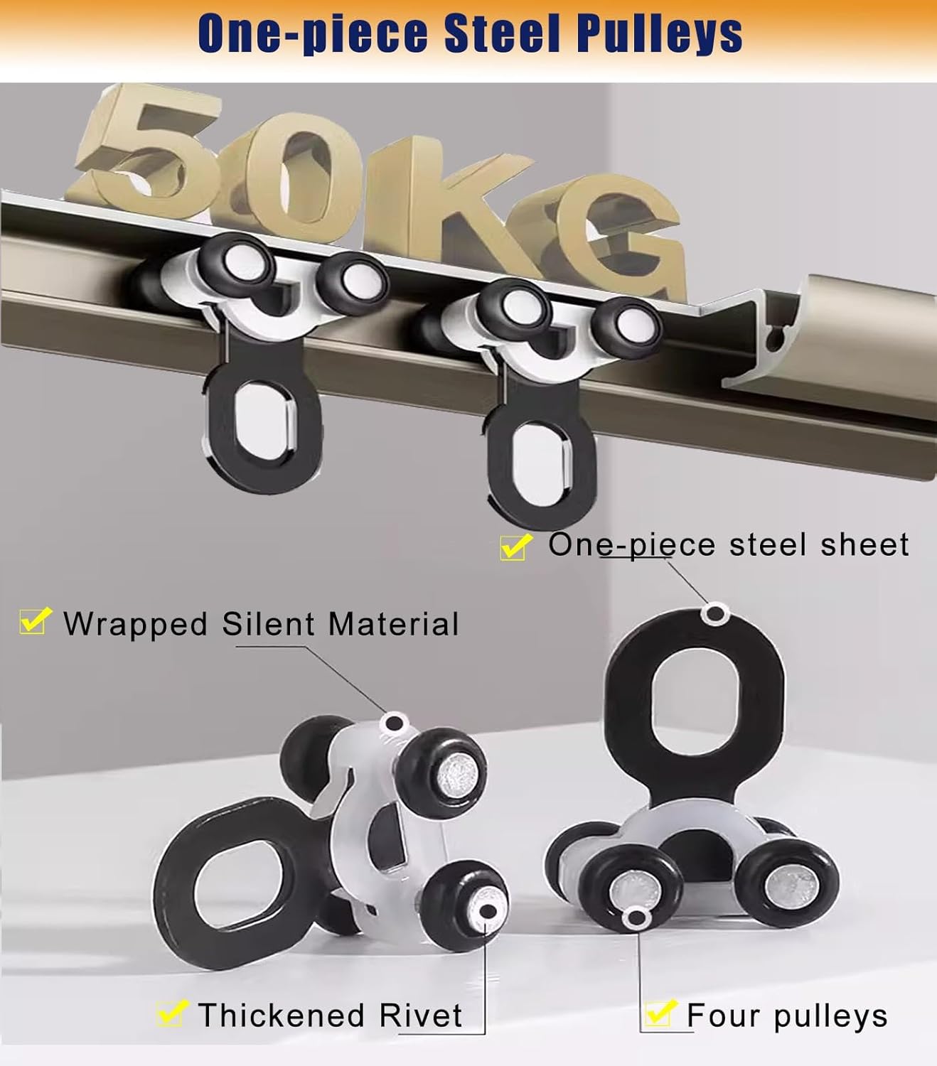SRNSAEB 4 8 12 16 20 24 28 32 36 40 Ft Aluminum Alloy Curtain Track Rail, Sliding Ceiling Mount Room Divider Curtain Tracks and Fittings for RV Shower Hotel Privacy (Color : White, Size : 9ft/274cm/)
