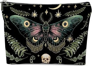 Bolsa de maquillaje de mariposa nocturna, bol...