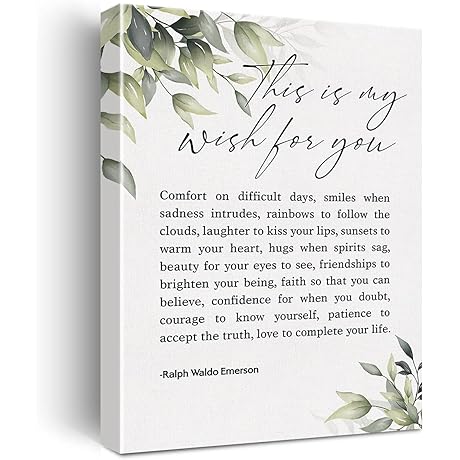 My Wish for You Canvas Wall Art