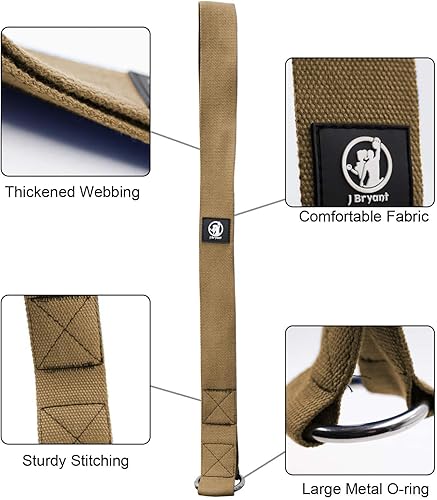 Miniatura 3 de J Bryant Correa de entrenamiento de lucha libre de brazos, agarre de mano, ideal para entrenamiento de antebrazo de muñeca y bíceps, equipo