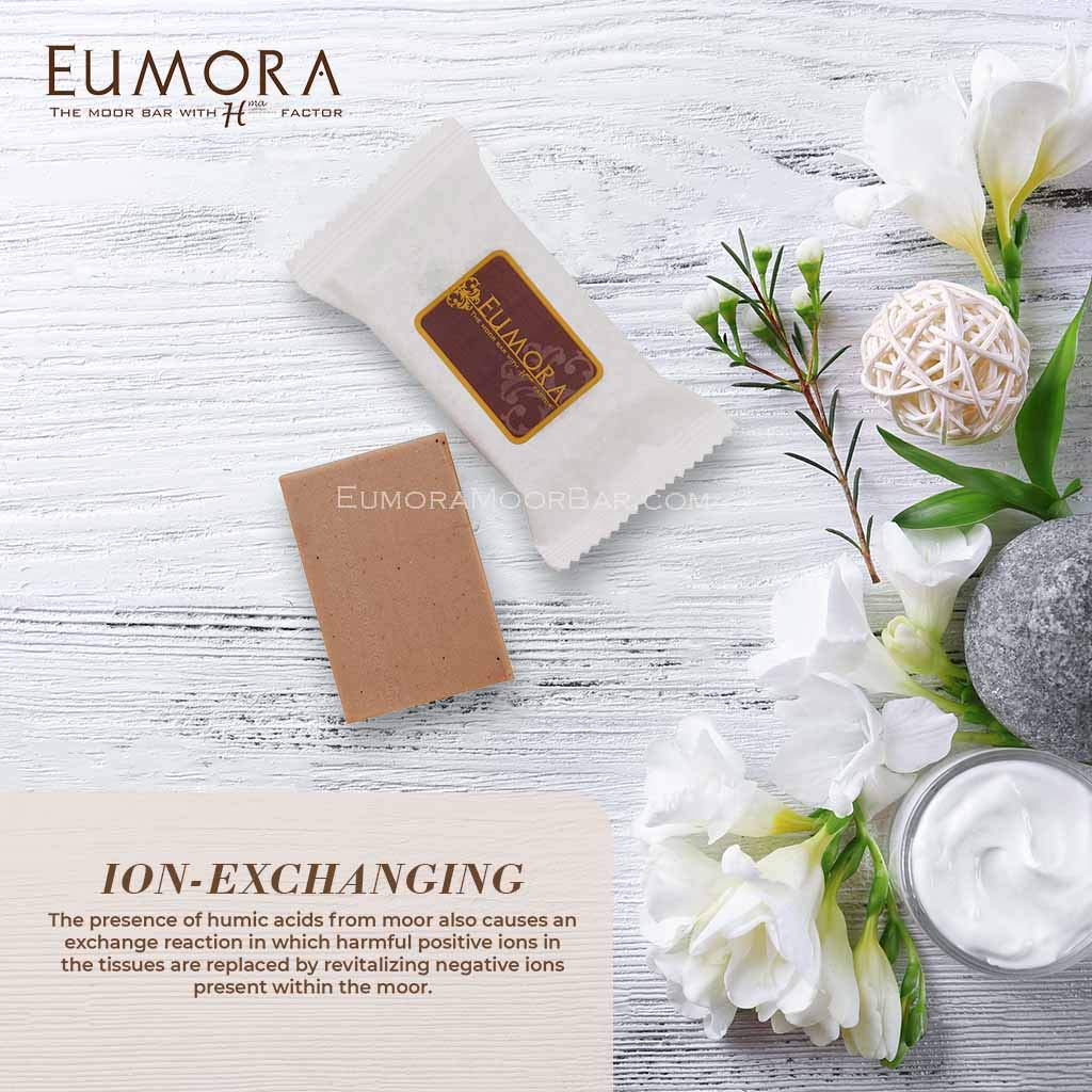 Eumora Moor Bar (1 Bar), Facial Cleansing Soap for All Skin Types, Anti-Aging, Acne, Men & Women : Beauty & Personal Care