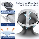 Head Strap for Oculus Quest 2, Adjustable Replacement Headstrap for Meta Quest 2 VR Headset – Comfort Fit, Original Style Compatible Accessories