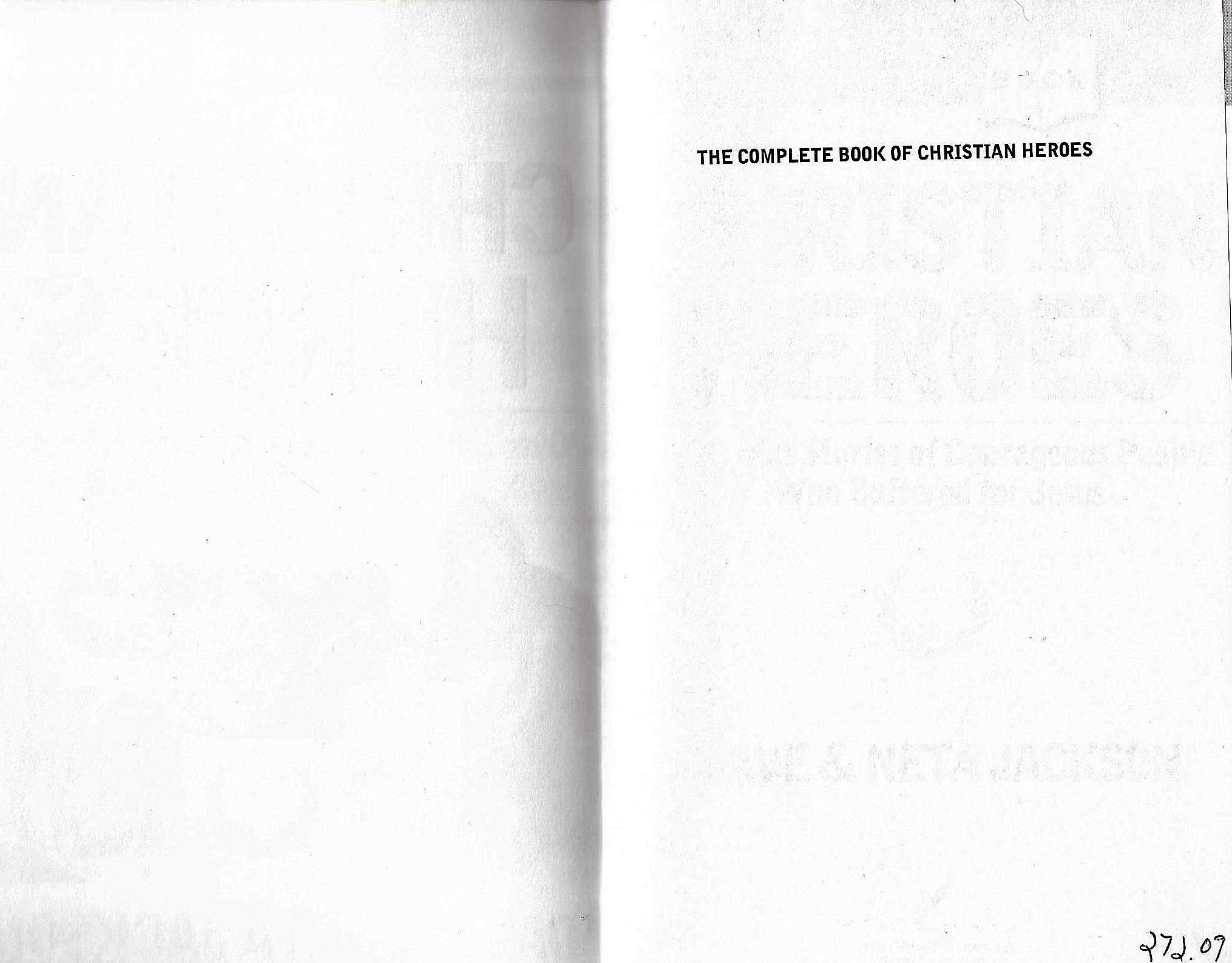 The Complete Book of Christian Heroes - Image 4