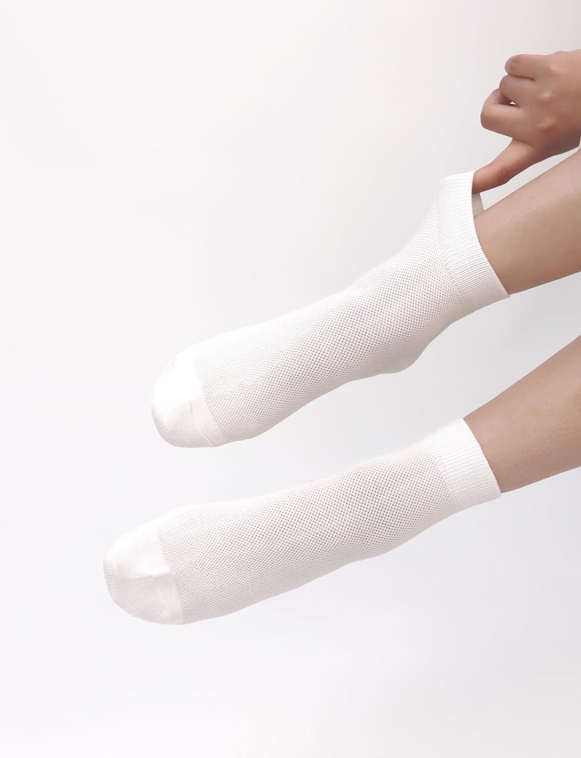 SERISIMPLE Kids Viscose Bamboo Above Ankle Socks Breathable Thin Summer Crew Comfortable Mesh Girls Boys Socks 5 Pairs - Image 5