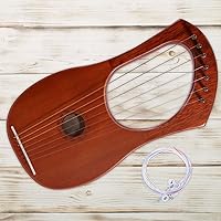 Vista 4 de Healifty Juego de cuerdas de lira de nailon de repuesto para lira de arpa de 19 cuerdas con marcas de números, accesorios duraderos