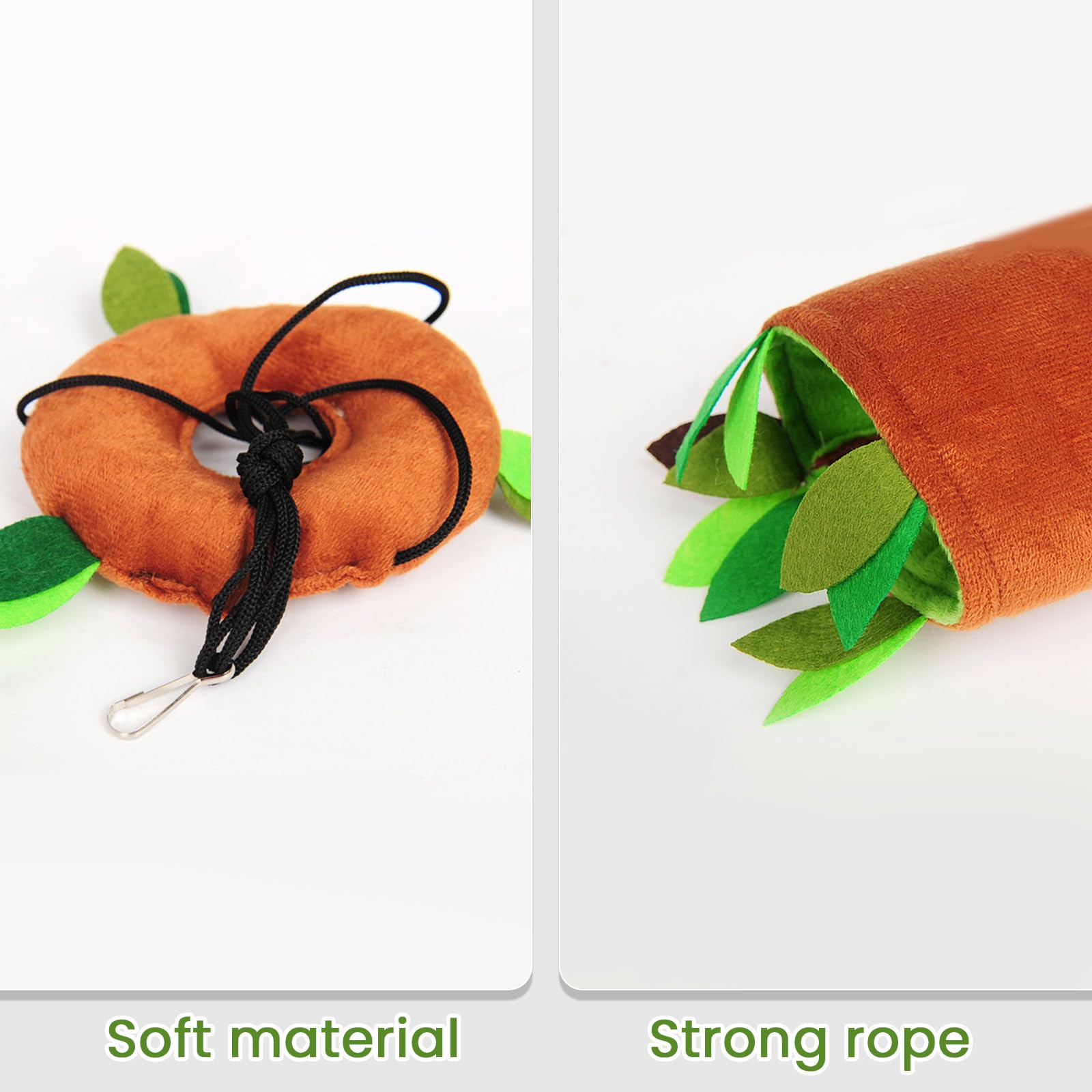 Cooyeah Hamster Hamster, 5 piezas Hamster Dormir Nido Colgante Túnel y Swing para Azúcar Glider Ardilla Jugar Dormir, Azúcar Glider Juguetes Hamster Swing,Jungle Set Camas Cálidas para Animales