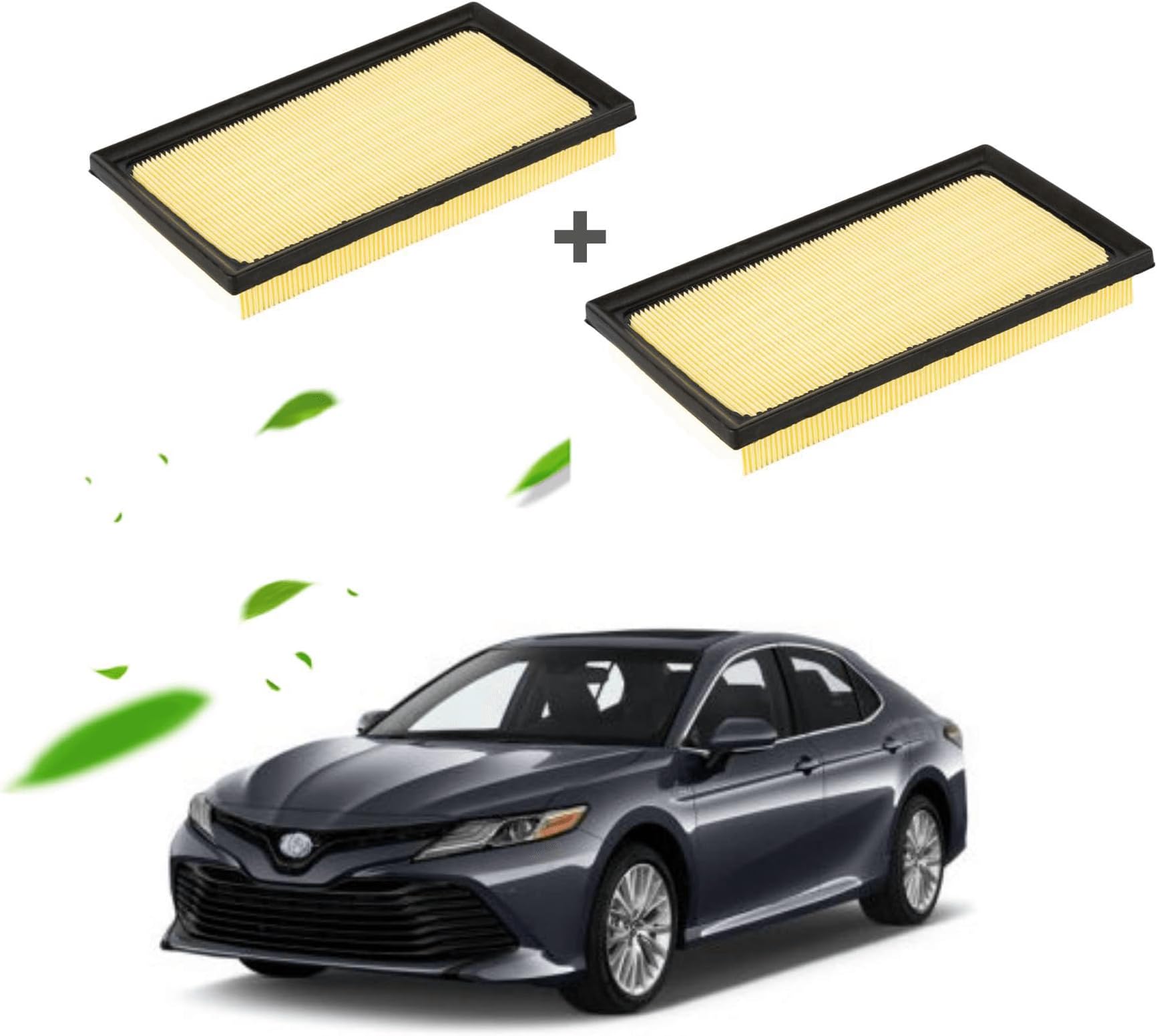 Amazon.com: GETOPAUTO 17801-F0020 17801-77050 Air Filter Compatible ...