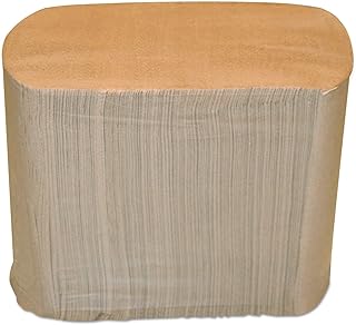 Morcon Paper 5000VN Dispenser Napkins Interfolded 2-Ply 6 1/2 x 8 1/4 Kraft 6000/Carton