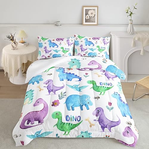 Vista 135 de CVHOUSE Juego de edredón de caballo rosa, tamaño individual, juego de ropa de cama de caballo rosa, juego de edredón suave y transpirable para niños