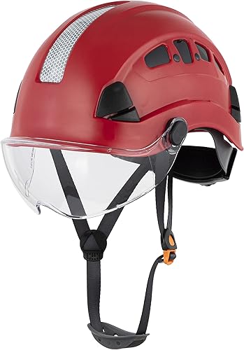 Casco Protector Defender Safety H1 con Visera ANSI Z89.1