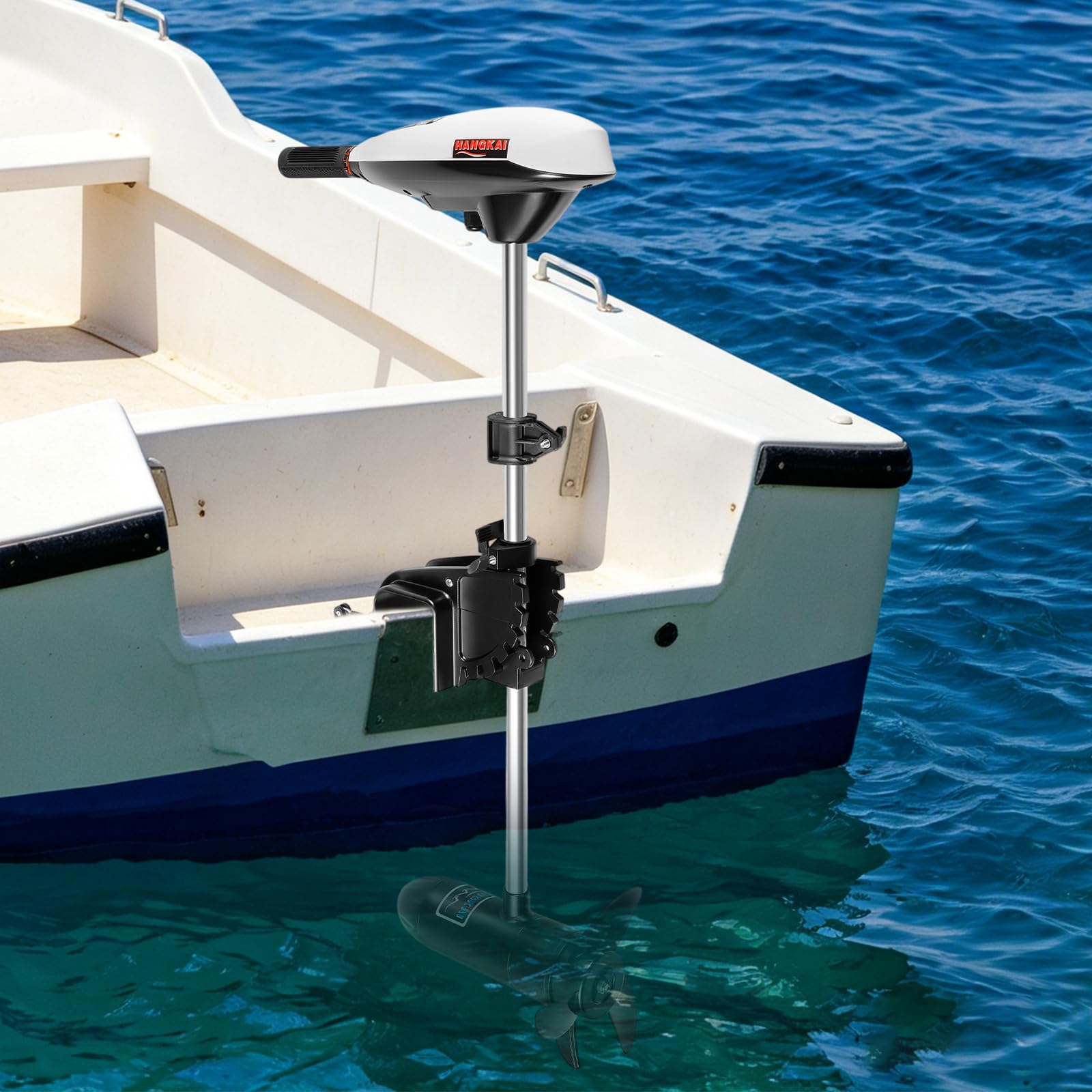 Elektro Außenborder 66lbs Schlauchboote LED Batterieanzeige