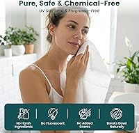 Vista 3 de MCPINKY Toallas comprimidas, 42 toallas faciales isonibles D para viajes, toallitas portátiles, toallitas expandibles, kit