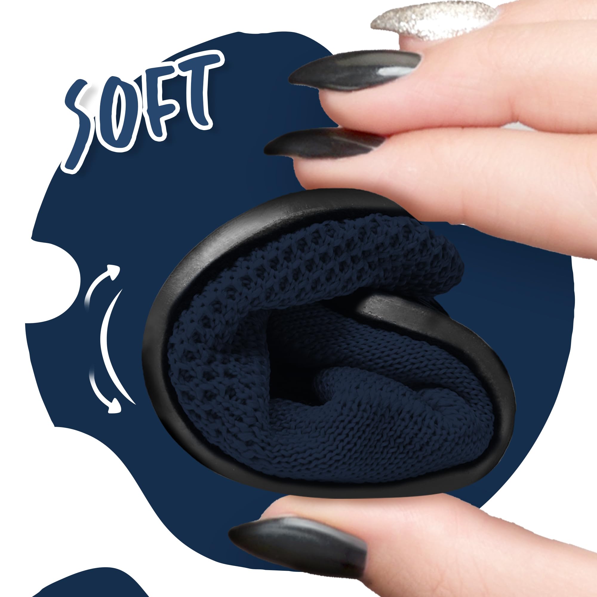 Sosenfer Hausschuhe Kinder Junge und Mädchen, Barfuß Kinderhausschuhe, Rutschfeste & Atmungsaktiv Unisex turnschläppchen - 3